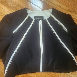 Black & White Lightweight Office Jacket – John Roberts